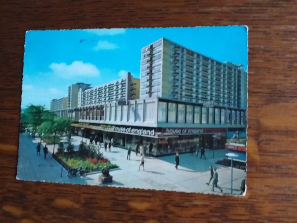 Rotterdam  - Lijnbaan met flats, Verzenden, Gelopen, Zuid-Holland