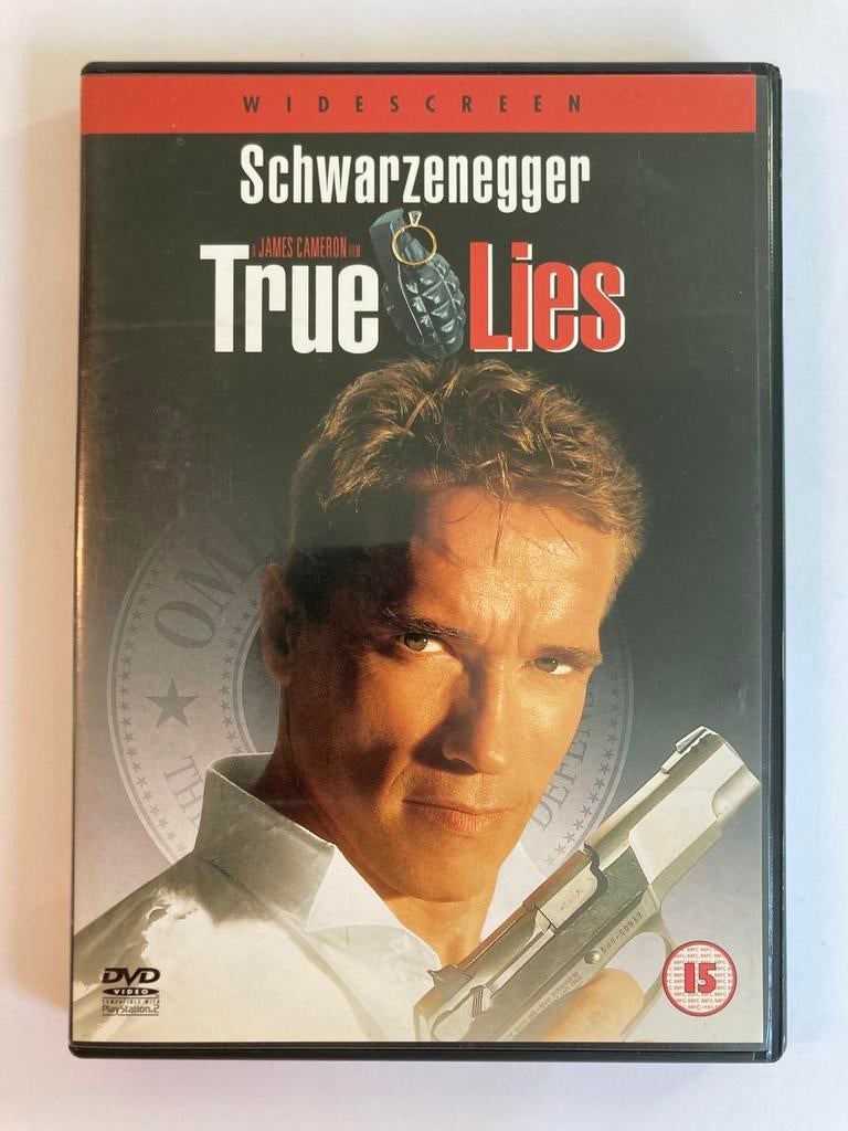 True Lies, 1994 / DVD / James Cameron, Vanaf 16 jaar, Ophalen of Verzenden, Zo goed als nieuw, Actiekomedie