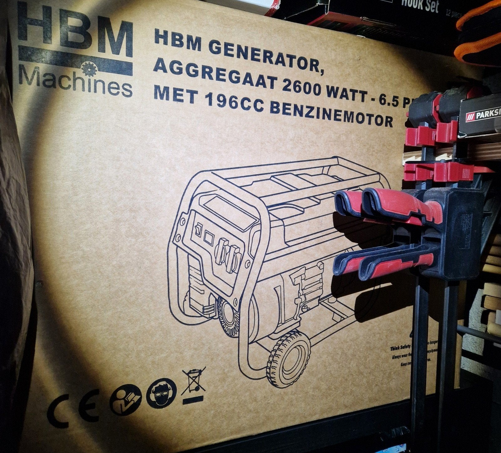 Generator Aggregaat 2600W 196cc nieuw, Ophalen, Nieuw