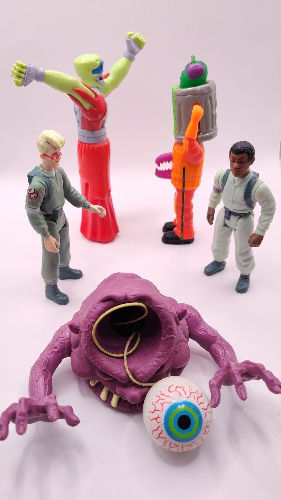 Vintage Ghostbusters Actiefiguren Set - Gebruikt, Ophalen of Verzenden, Gebruikt