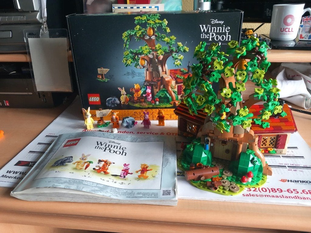 Lego 21326: Winnie the Pooh, Lego, Ophalen of Verzenden, Complete set, Ideas