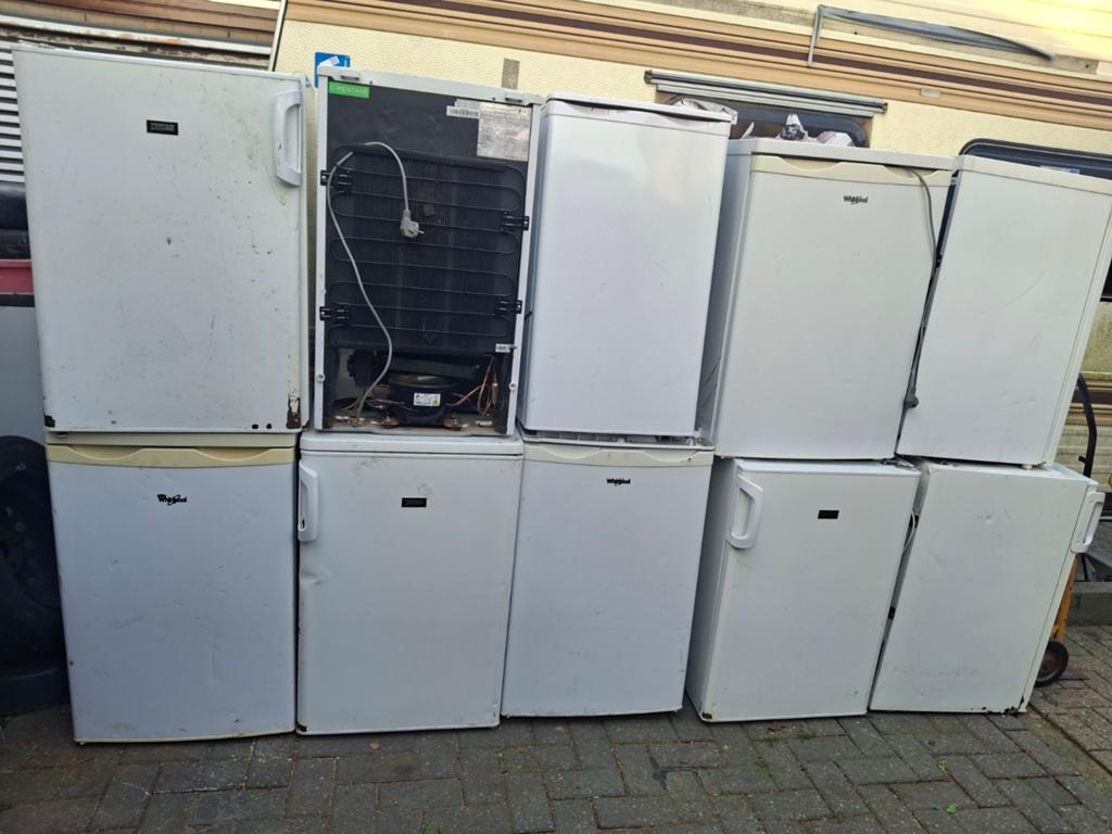 Koelkasten   export  gratis  Gratis   oudijzer, Ophalen of Verzenden