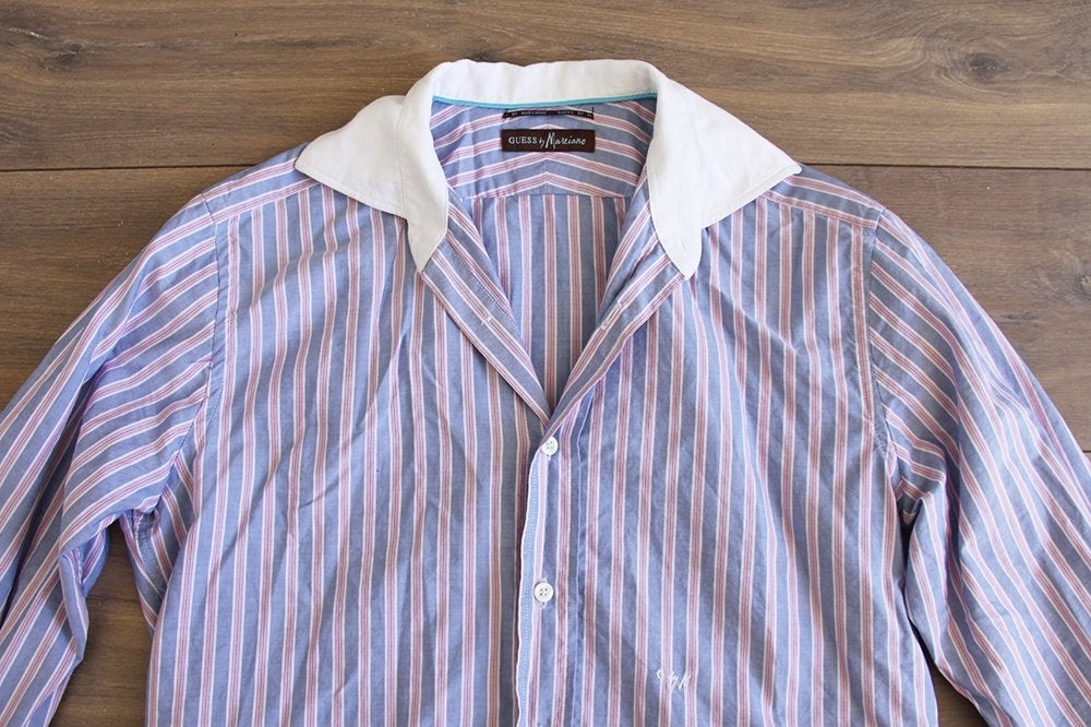 Guess By Marciano Blouse (L) € 35,-, Zwart, Ophalen of Verzenden, Zo goed als nieuw, Halswijdte 41/42 (L)