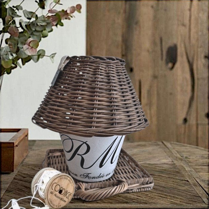 3 delig rivièra maison set, Ophalen of Verzenden, Zo goed als nieuw, Rond, Riet