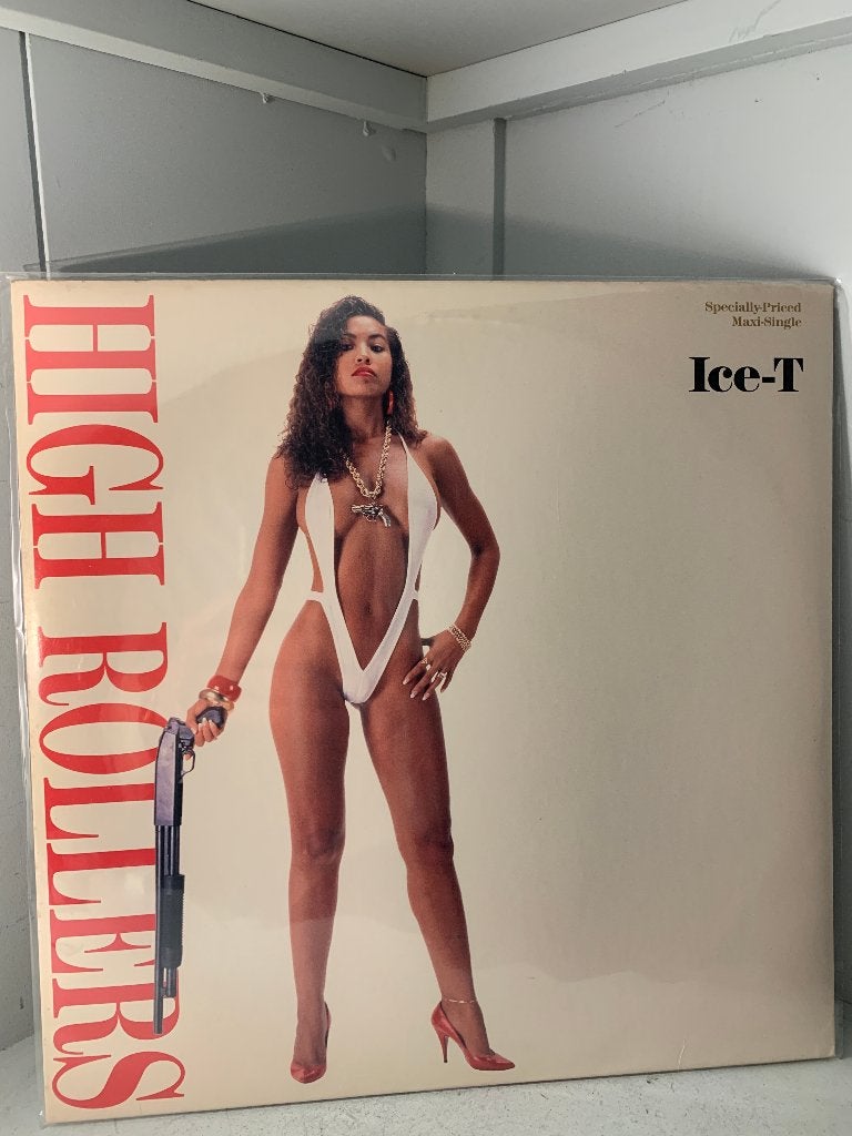 Ice-T - High Rollers (Remix) 12 inch vinyl single, Ophalen of Verzenden, 12 inch