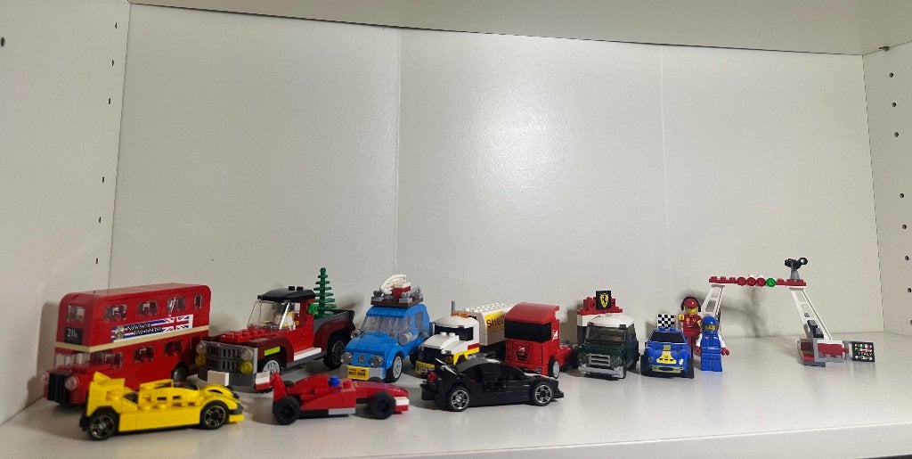 Groot LEGO pakket Auto's & Racen | kever, mini, ferrari, Gebruikt, Lego, Ophalen of Verzenden, Creator