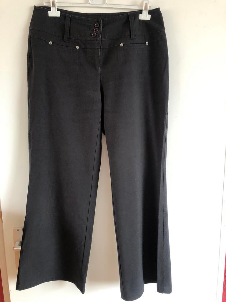 Nette zwarte broek Maat 42 Taifun, Kleding | Dames, Zwart, Maat 42/44 (L), Ophalen of Verzenden, Zo goed als nieuw