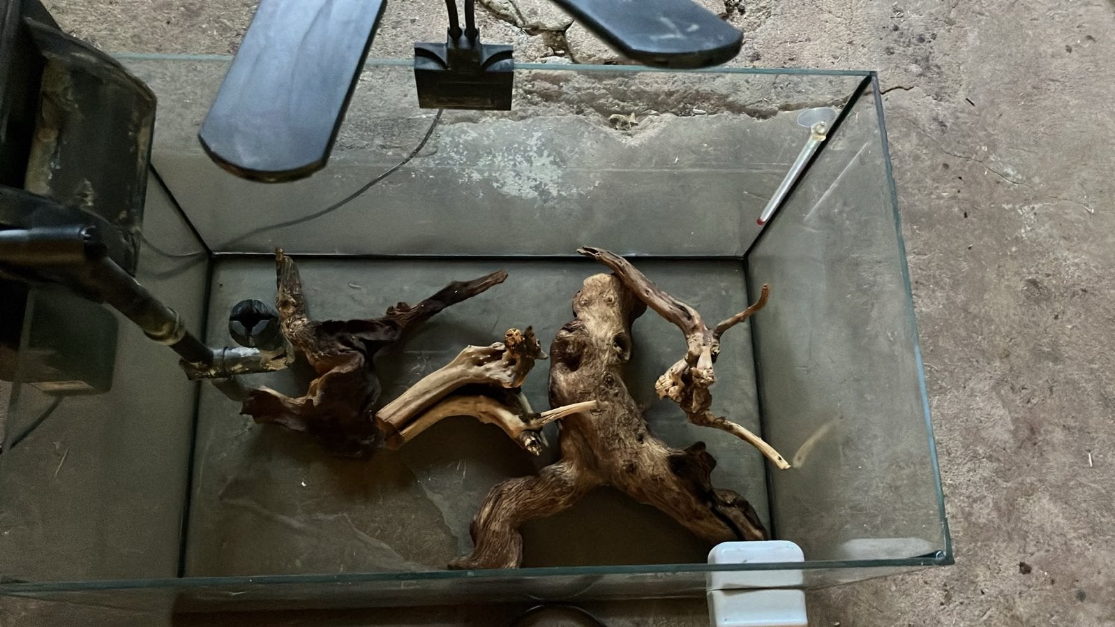 Aquarium met toebehoren, Dieren en Toebehoren, Ophalen, Leeg aquarium