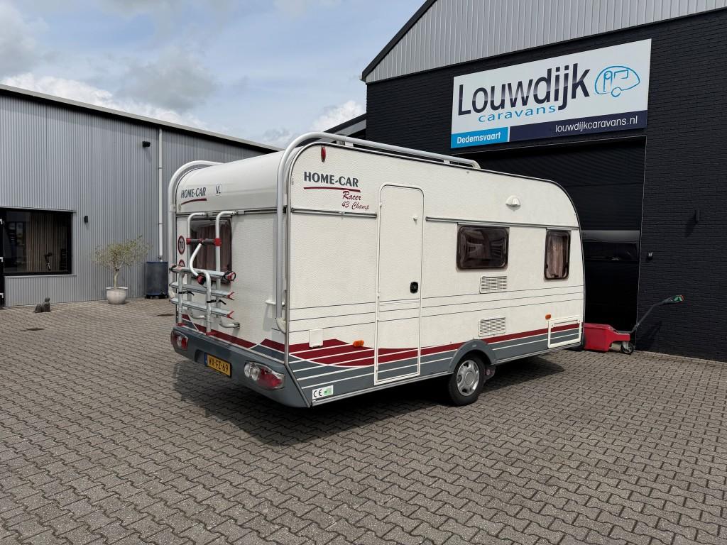 HOME CAR 43 TMF ’07 (Mover, Vastbed), Caravans en Kamperen, Caravans, Home-car, Vast bed, Bedrijf, Treinzit