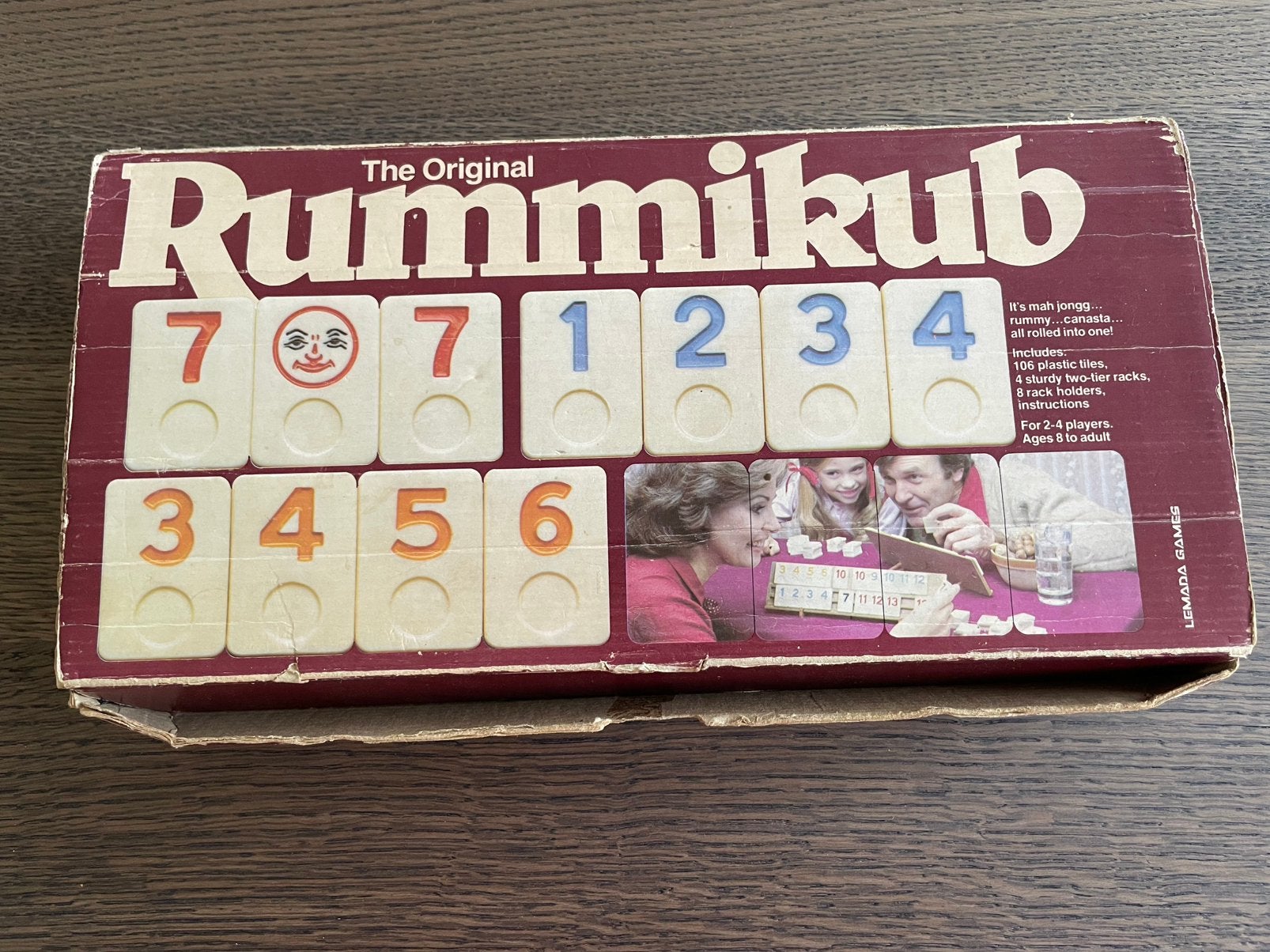 Rummikub grote stenen, Ophalen of Verzenden, Gebruikt