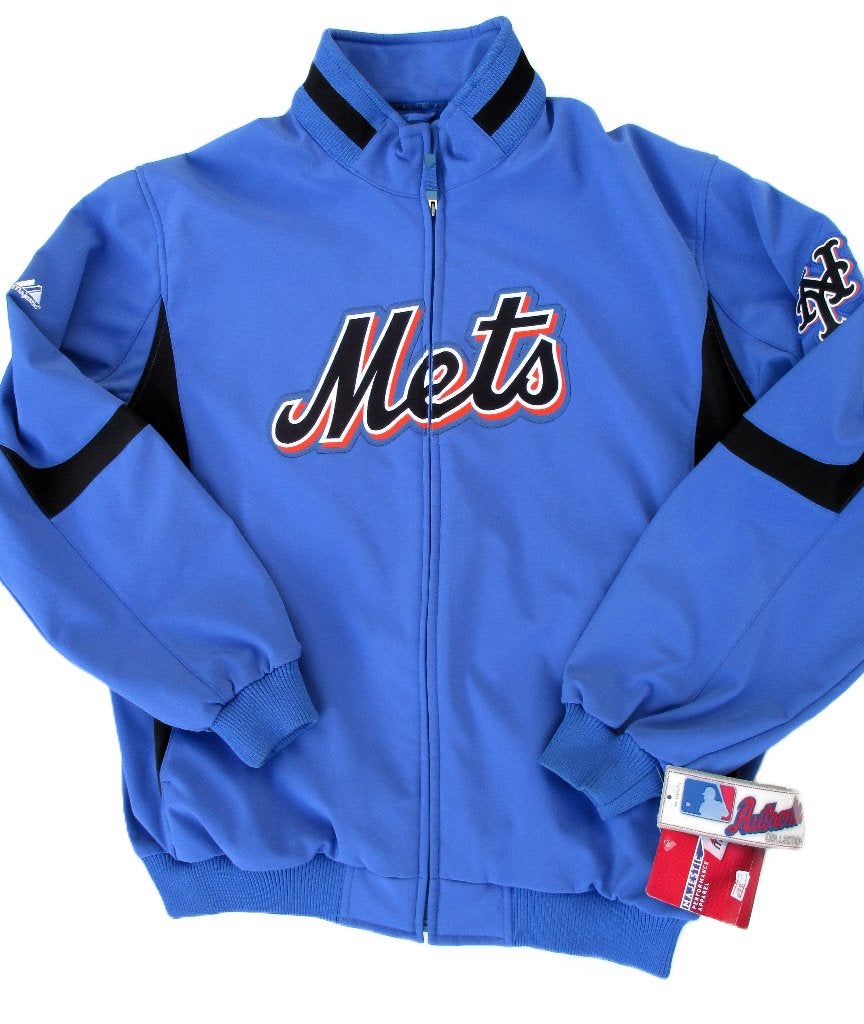 NEW YORK METS mlb thermabase baseballjack majestic XX-LARGE, Info@taurusvintage.nl, Nieuw, Ophalen of Verzenden, Kleding