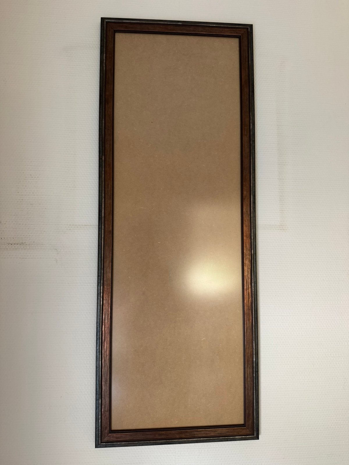 Fotolijst koperlook langwerpig l.95/br36 cm, Ophalen, Zo goed als nieuw, Rechthoekig, Minder dan 100 cm