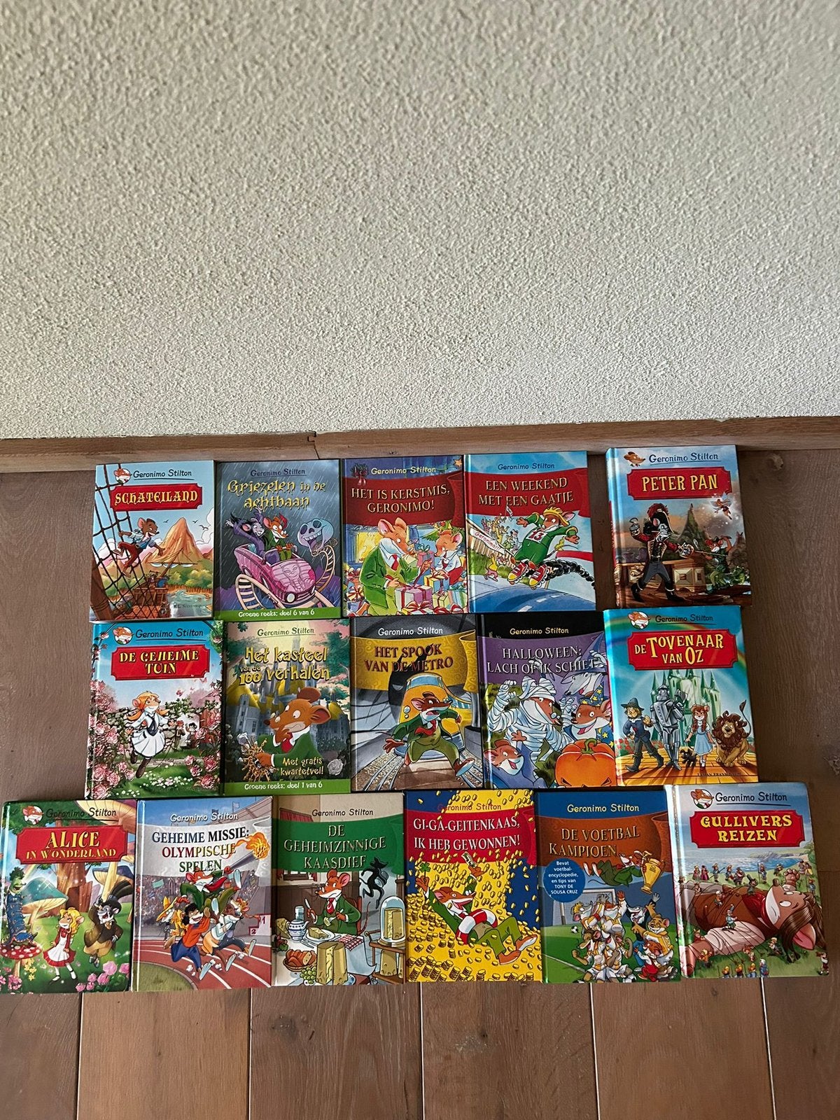 16 boeken Geronimo Stilton, Ophalen of Verzenden, Zo goed als nieuw