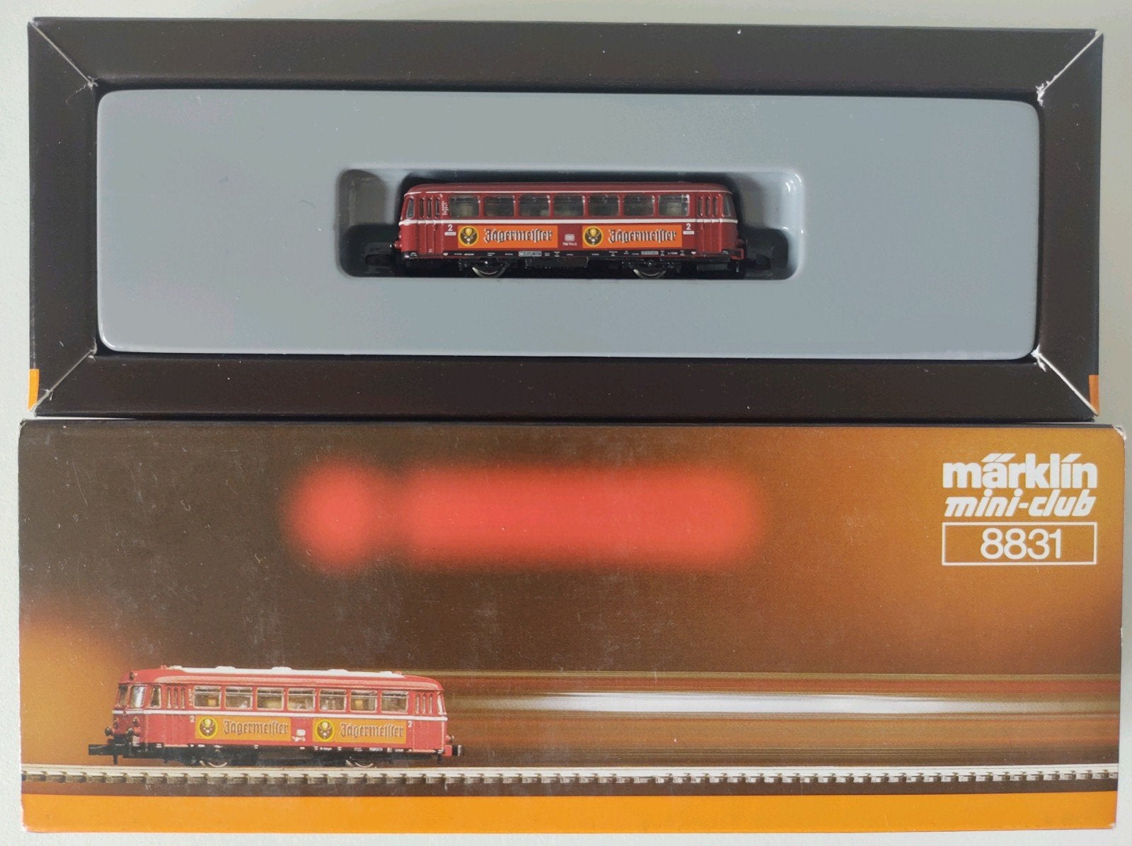 Märklin z 8831 RAILBUS Jägermeister, Ophalen of Verzenden, Analoog, Märklin, Gelijkstroom