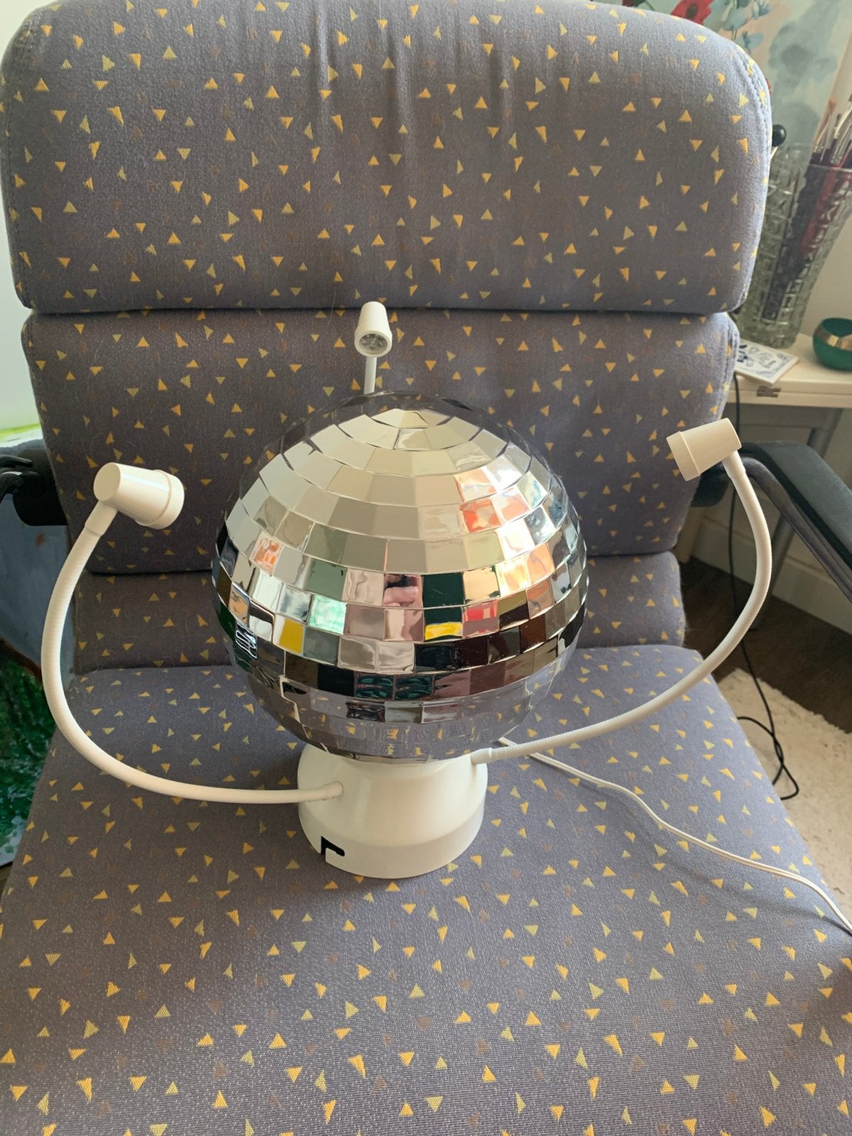 Vintage Ikea Dansa discobal lamp, Huis en Inrichting, Lampen | Plafondlampen, Gebruikt, -, -, Ophalen of Verzenden