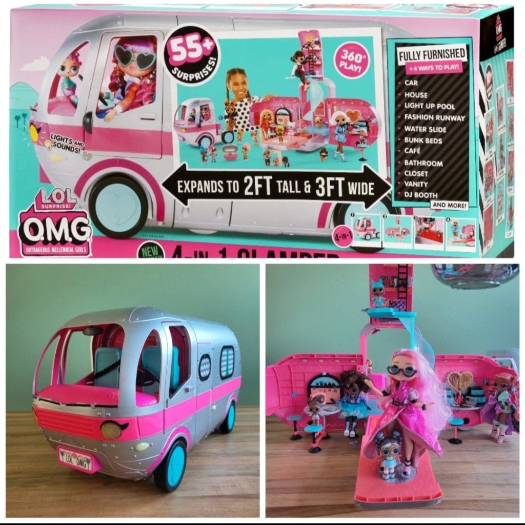 4 in 1 L.O.L GLAMPER, Kinderen en Baby's, Ophalen, Gebruikt, Overige typen