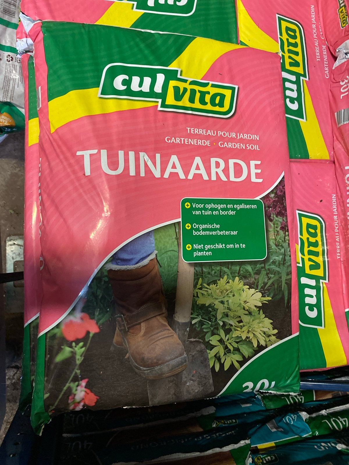 Culvita Tuinaarde  - Voor ophogen en egaliseren, Ophalen, Overige typen