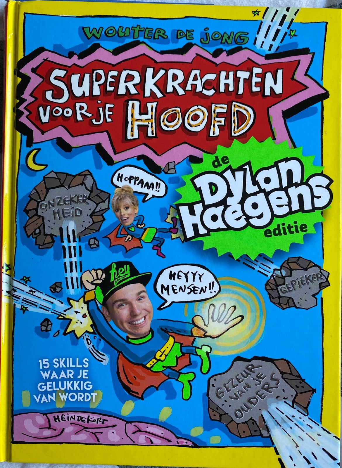 Wouter de Jong - Superkrachten voor je hoofd, Boeken, Ophalen, Non-fictie, Zo goed als nieuw, Wouter de Jong