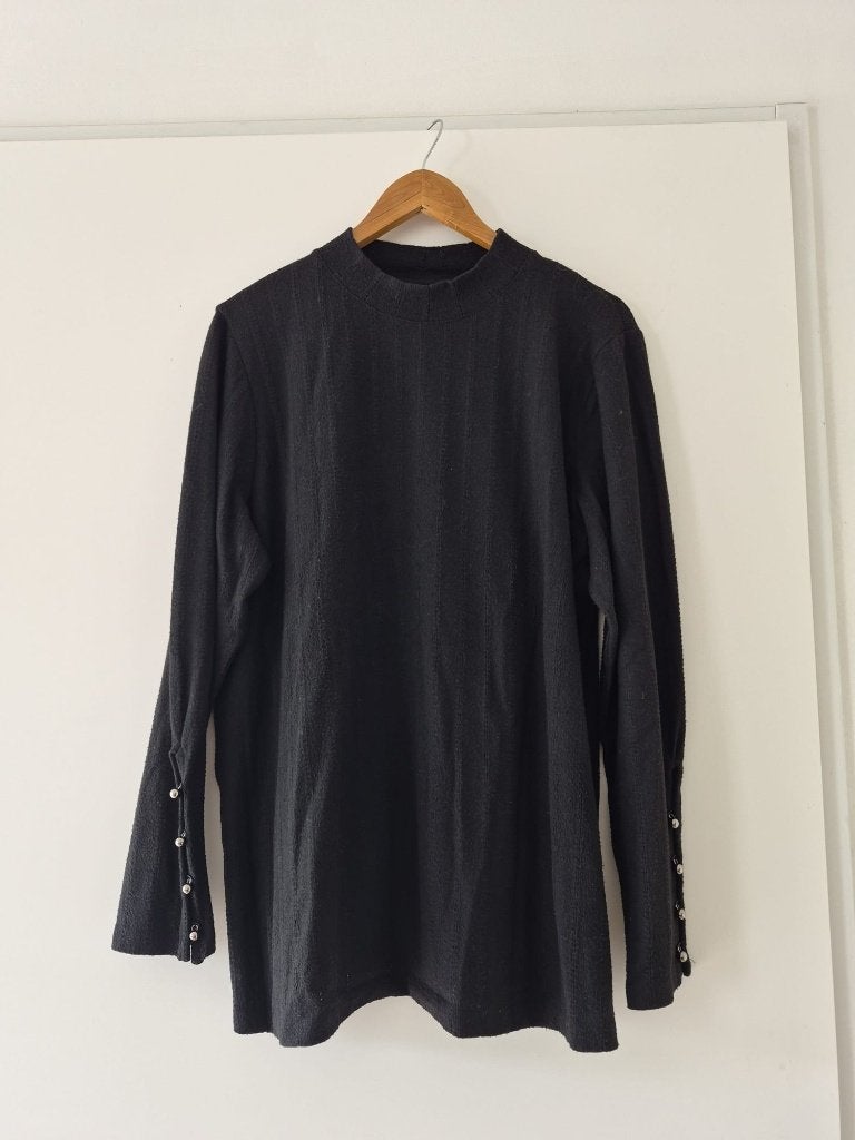 Trui MS Mode maat XL dames - zwart, Kleding | Dames, Zwart, Maat 46/48 (XL) of groter, Ophalen of Verzenden, Zo goed als nieuw