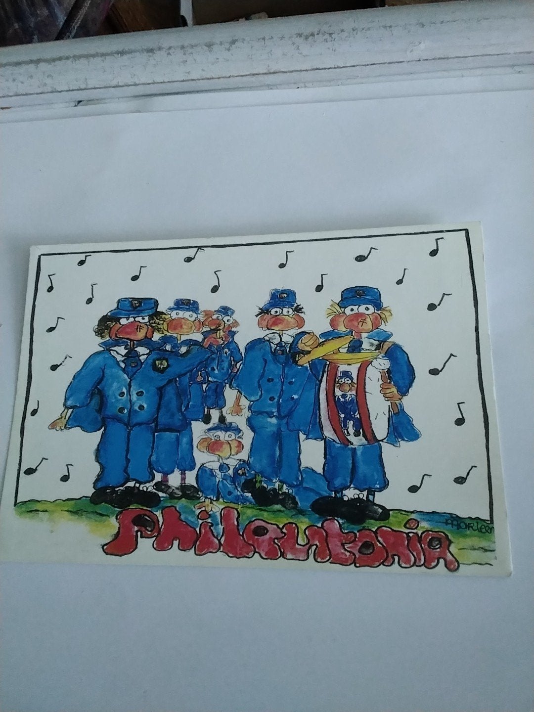 PHILAUTONIA. MUZIEKKORPS, Ophalen of Verzenden, Sterren en Beroemdheden