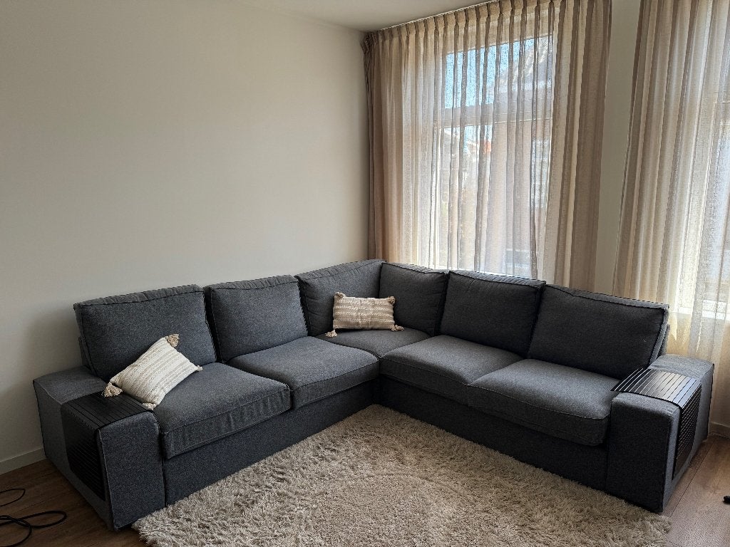 Ikea KIVIK 5 sits bank | donker grijs, Huis en Inrichting, Banken | Bankstellen, Ophalen, Hoekbank, Hoekbank, 75 tot 100 cm