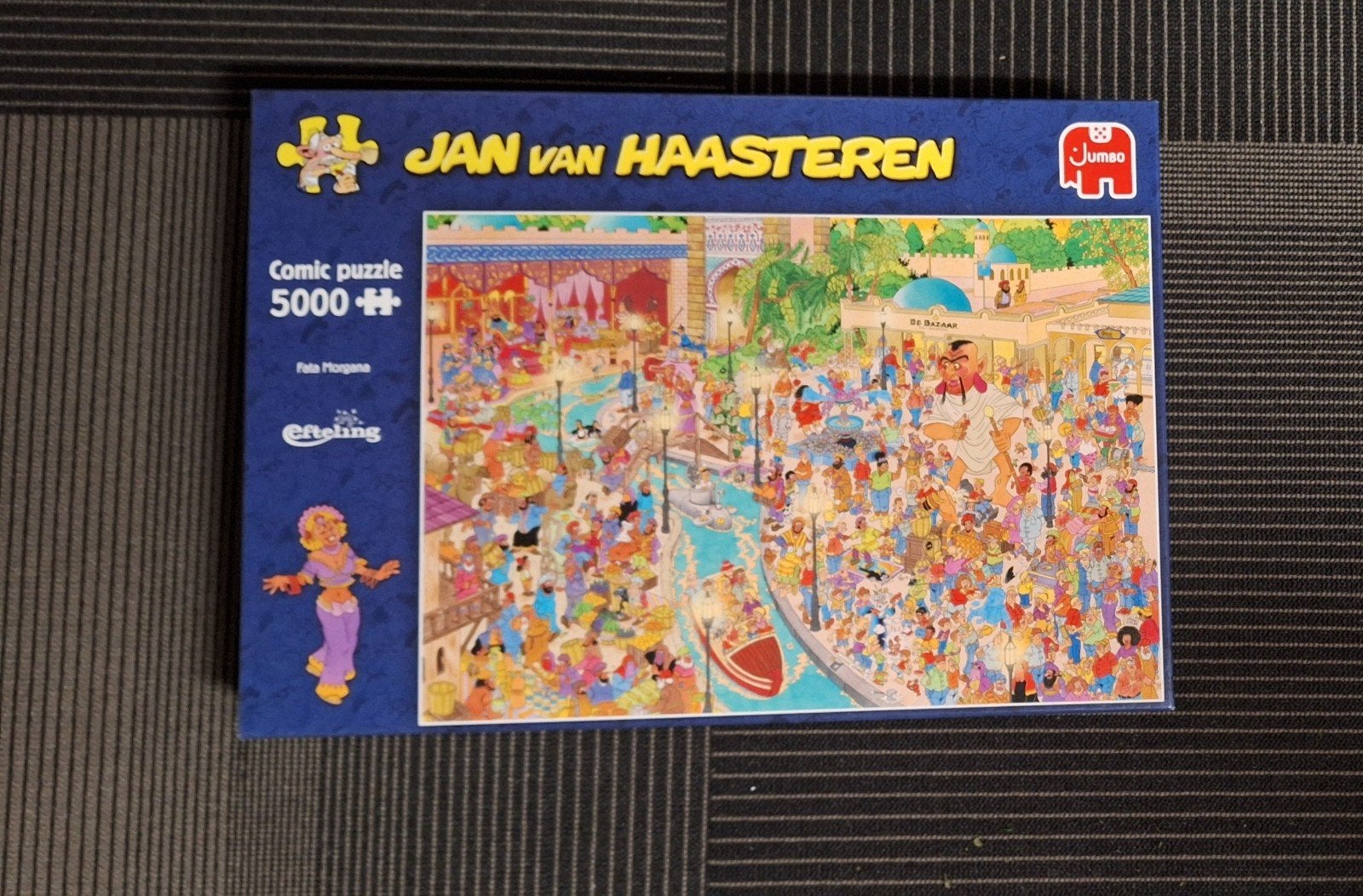 Jan van haasteren puzzel 5000, Hobby en Vrije tijd, Denksport en Puzzels, Ophalen of Verzenden, Meer dan 1500 stukjes, Zo goed als nieuw
