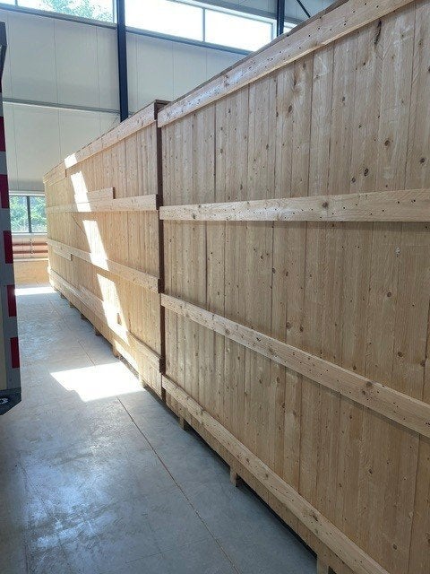 te koop houten container (kist), Ophalen of Verzenden, Nieuw