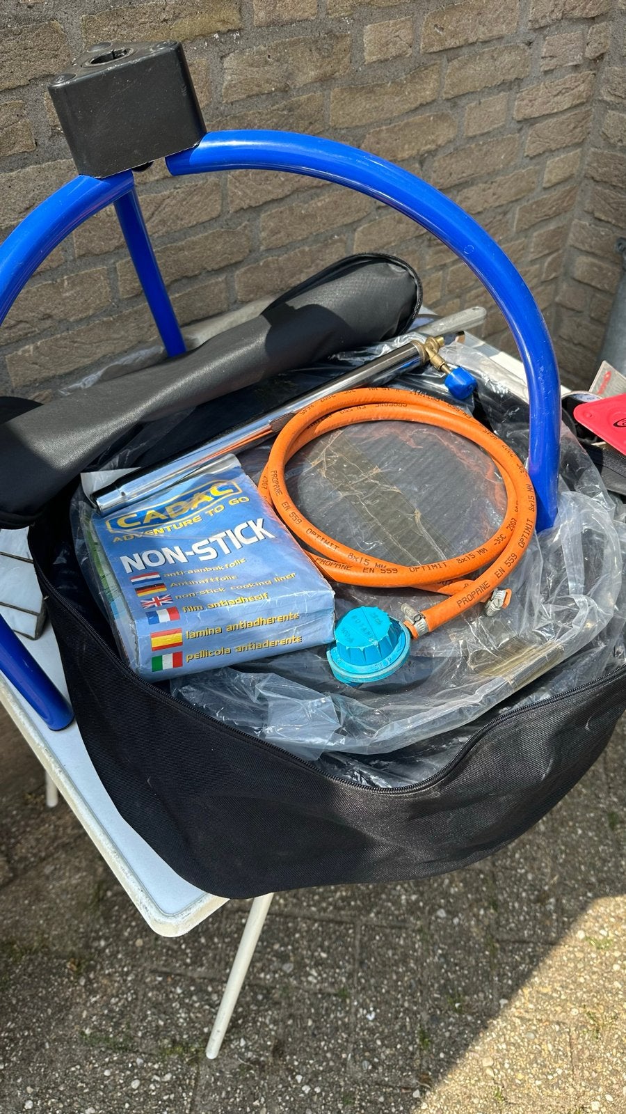 Cadac Adventure To Go BBQ met accessoires, Ophalen of Verzenden, Zo goed als nieuw