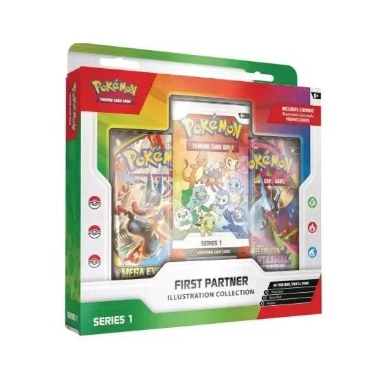 Pokemon First Partner Illustration Collection Series 1, Ophalen of Verzenden, Nieuw