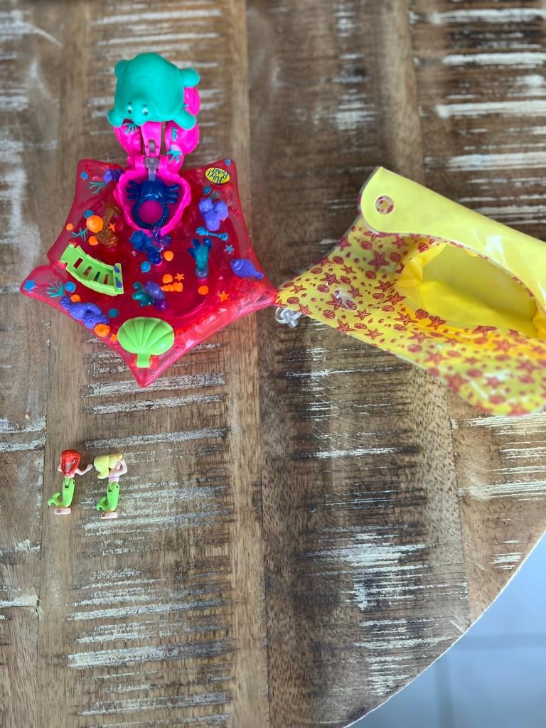 Vintage Polly Sea Splash Carousel Yellow, Verzamelen, Speelgoed, Ophalen of Verzenden, Gebruikt