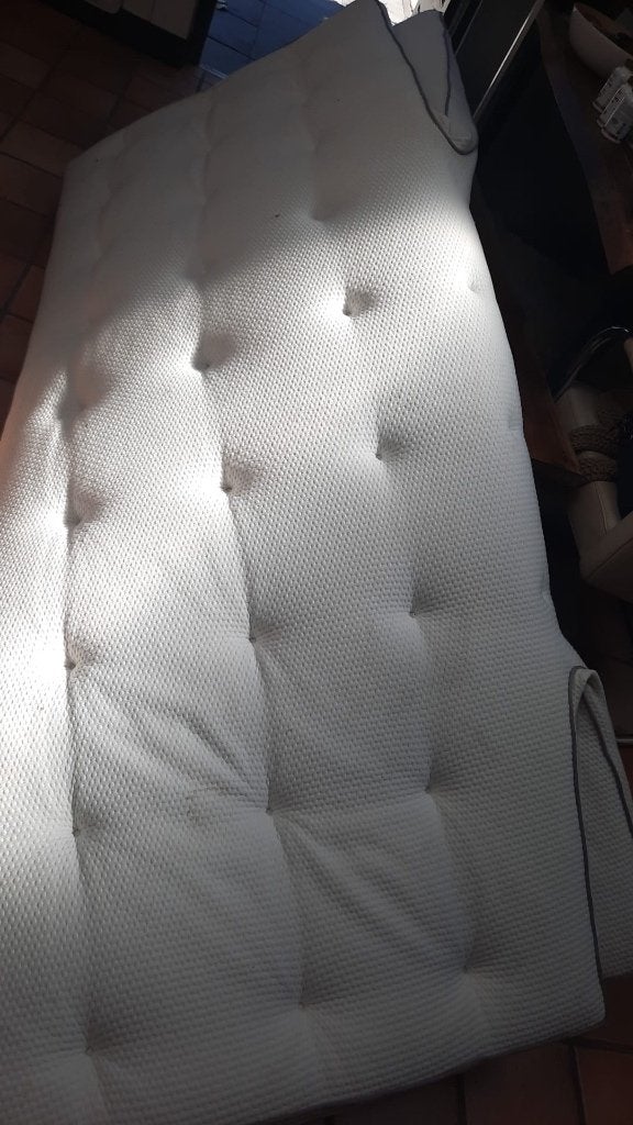 Topper 220x180, Huis en Inrichting, Ophalen, Tweepersoons, Zo goed als nieuw, 180 cm