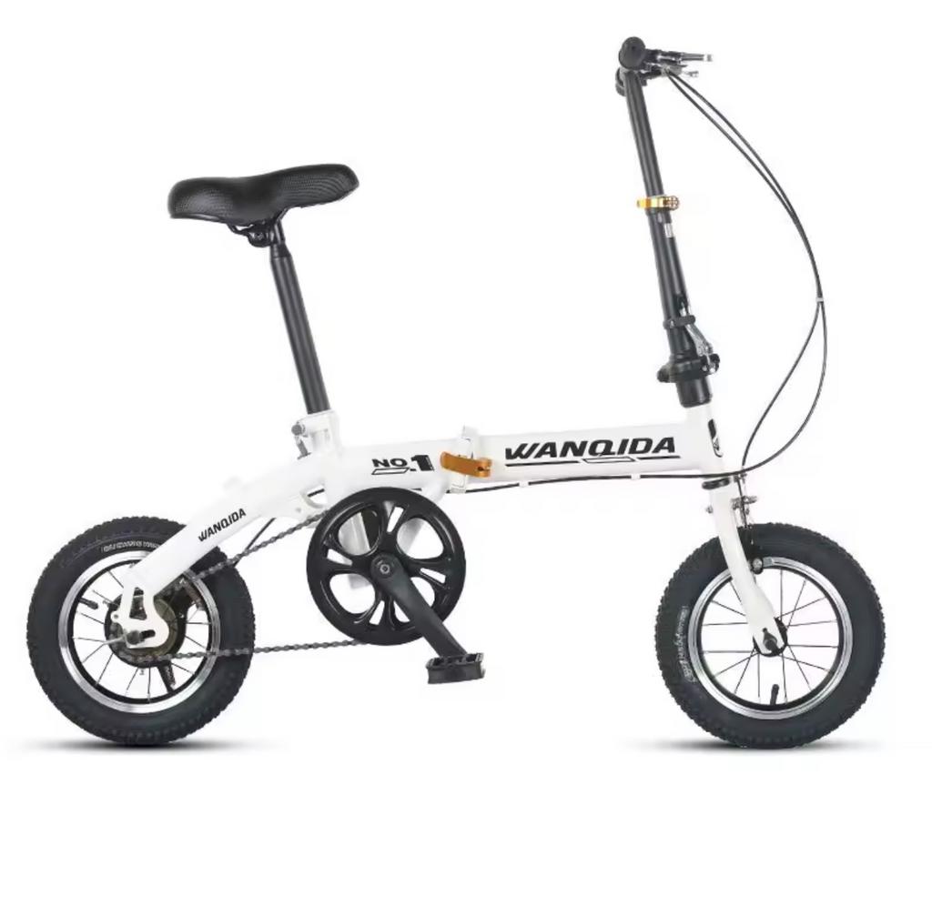 Foto 3 van Vouwfiets Citybike 13kg 12inch vouwbare fiets wit of zwart