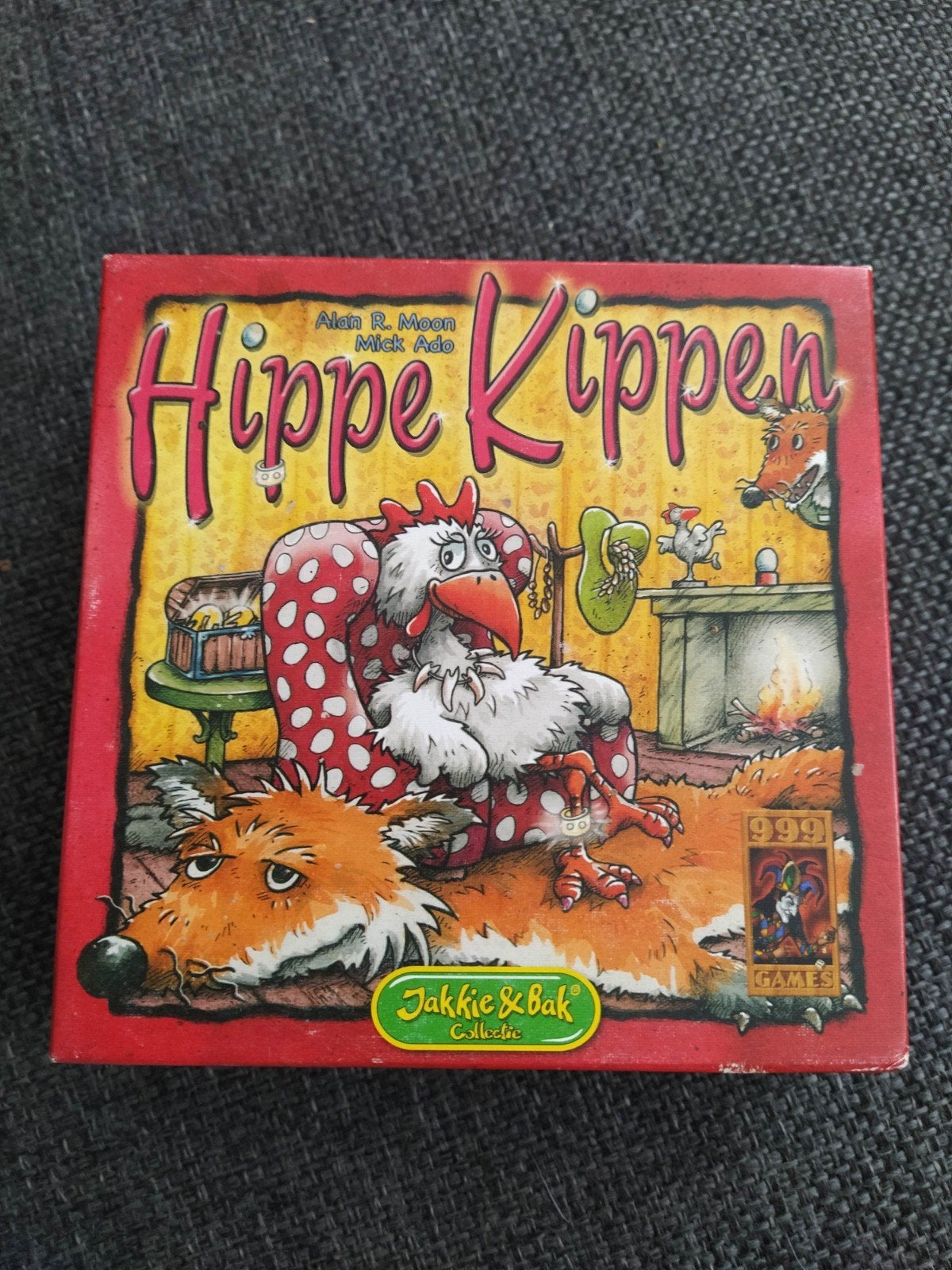 Hippe kippen 999 games, Hobby en Vrije tijd, Ophalen of Verzenden, Zo goed als nieuw, 999 Games