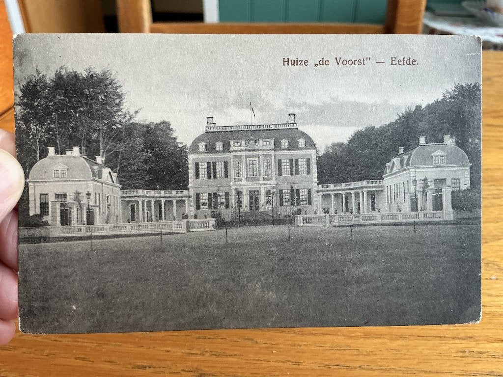 Eefde huize ,, de Voorst,,, Verzamelen, Ophalen of Verzenden, 1920 tot 1940, Ongelopen, Gelderland