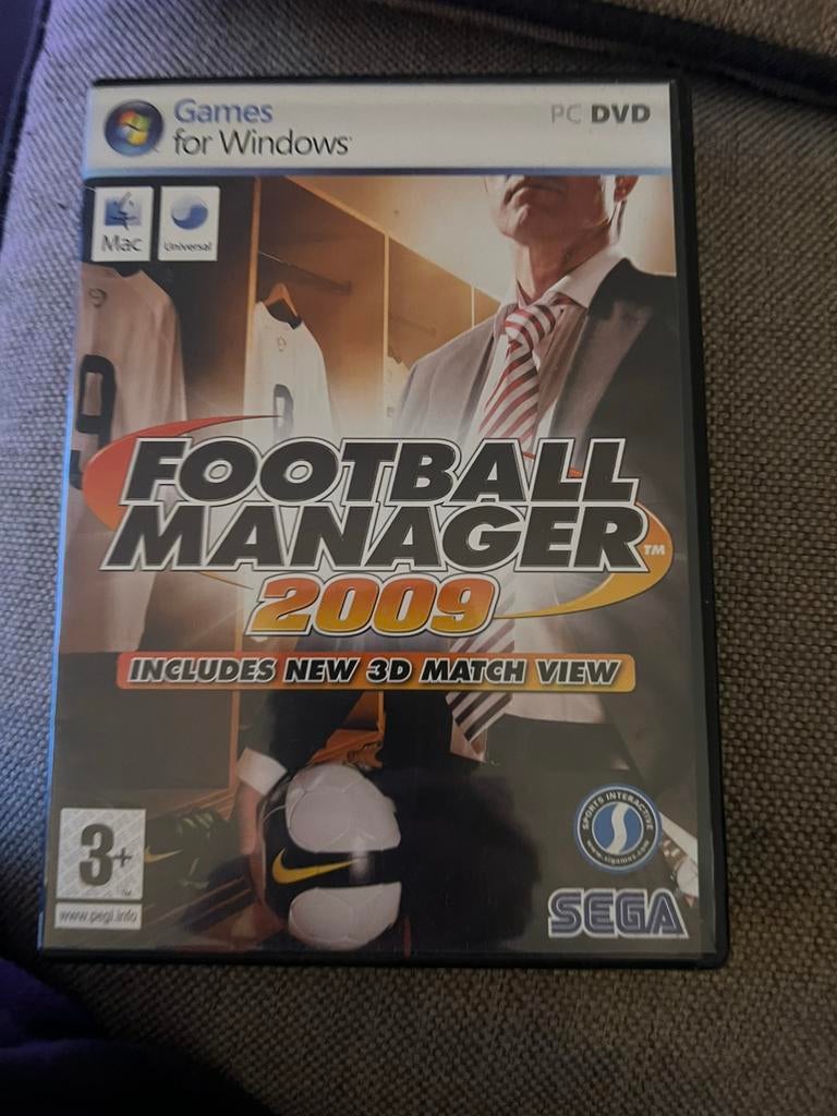 game Football manager 2009, Spelcomputers en Games, Games | Pc, 1 speler, Ophalen of Verzenden, Zo goed als nieuw, Vanaf 3 jaar