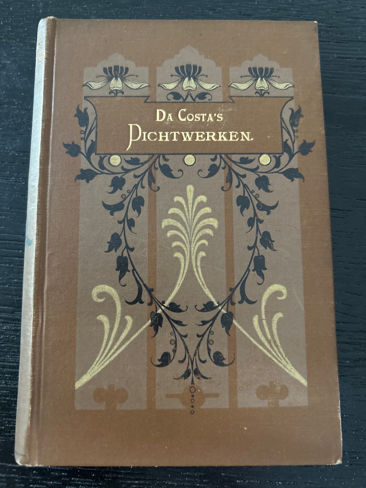 Da Costa's Dichtwerken - Oude Poëziebundel, Ophalen of Verzenden, Gelezen, Eén auteur