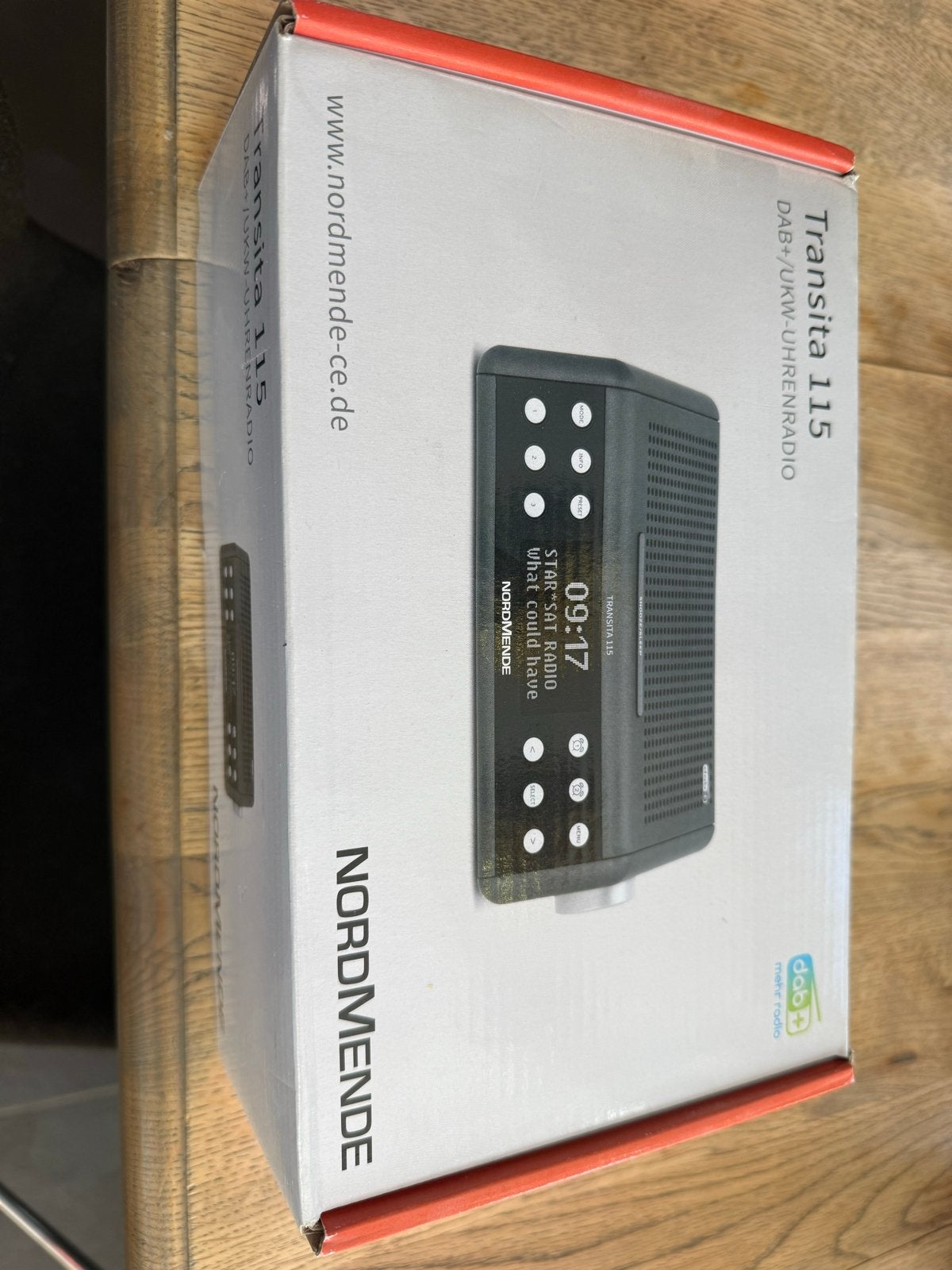 Nordmende Transita 115 DAB+/fm wekkerradio - Nieuw in doos, Ophalen of Verzenden, Nieuw