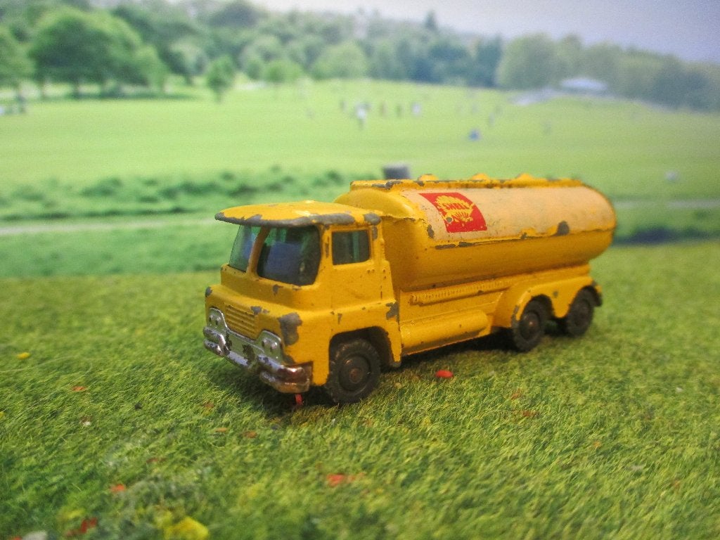+/- 1:100 Guy Warrior Shell Tanker - Husky Models #14, Ophalen of Verzenden, Gebruikt, Auto