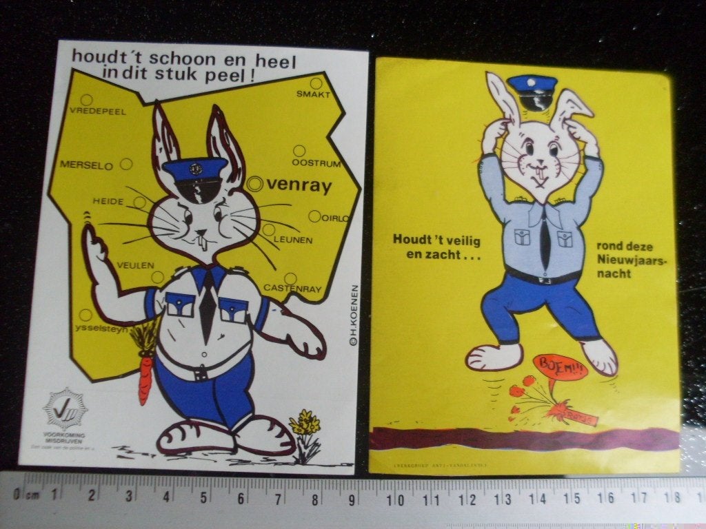 2x sticker gemeente politie venray schoon vuurwerk, Verzamelen, Verzenden, Zo goed als nieuw, Bedrijf of Vereniging