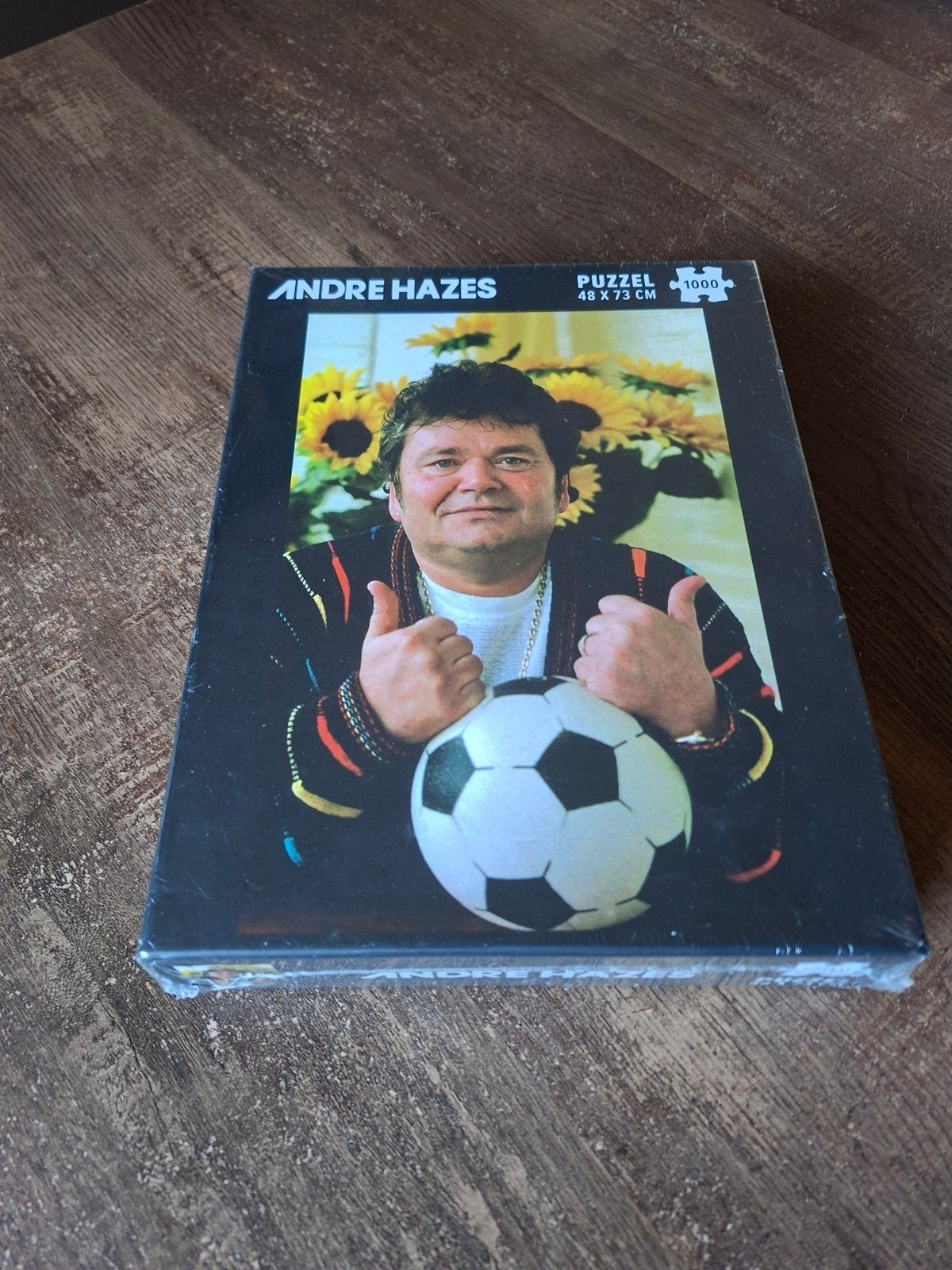 André Hazes Puzzel 1000 stukjes - Nieuw in folie, Ophalen of Verzenden, 500 t/m 1500 stukjes, Nieuw, Legpuzzel