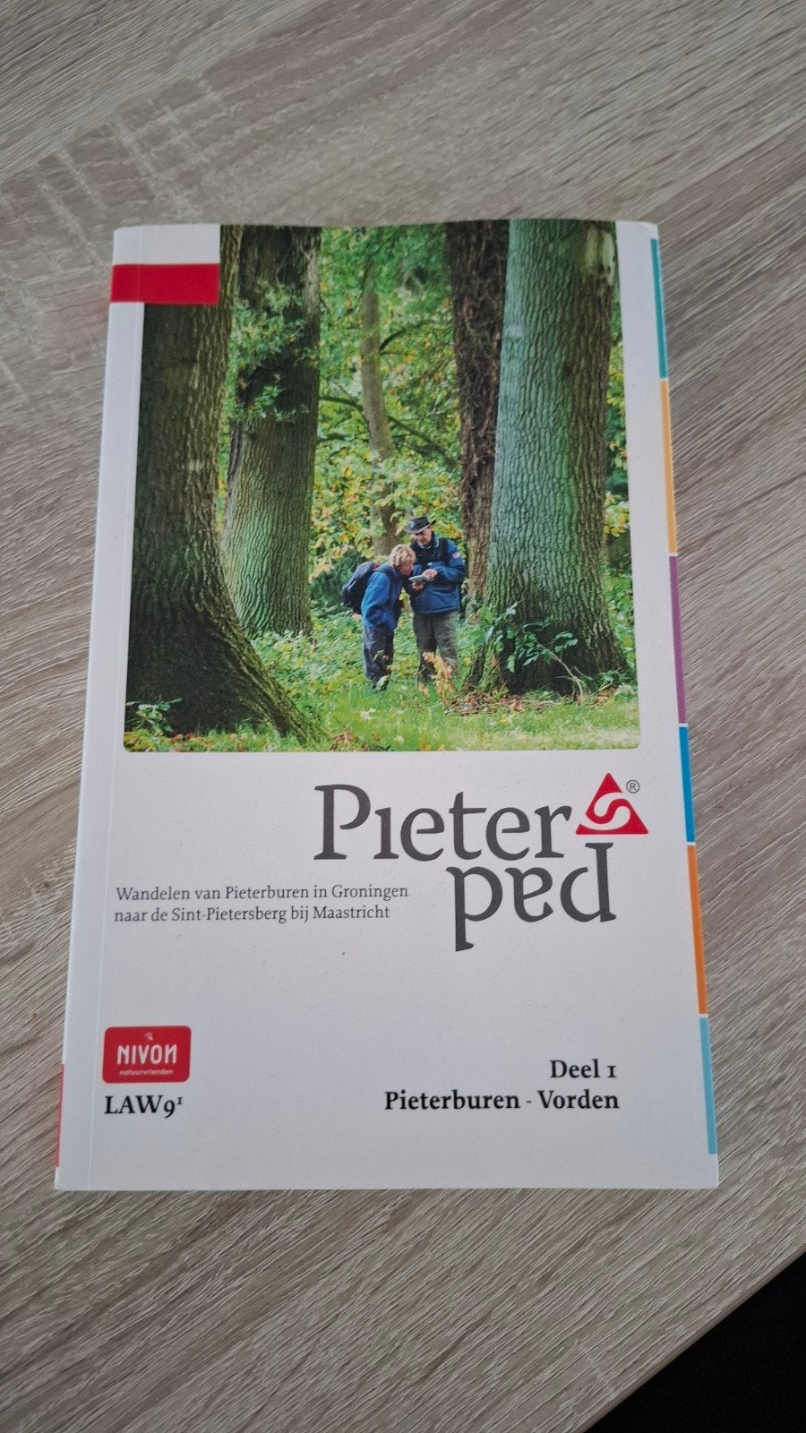 Pieterpad Deel 1: Pieterburen - Vorden (LAW 9), Boeken, Overige merken, Fiets- of Wandelgids, Ophalen of Verzenden, Zo goed als nieuw