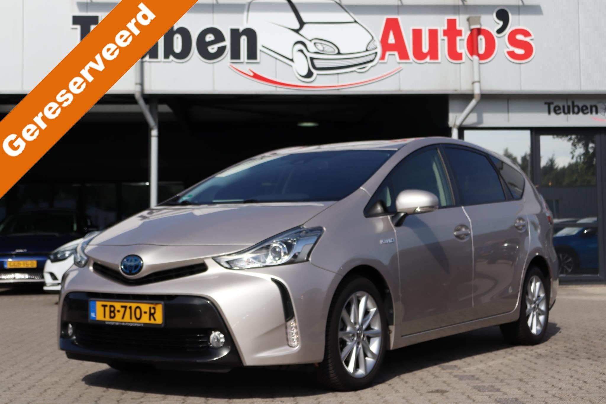 Toyota Prius + 1.8 Dynamic | 7 Persoons | Camera | Navigatie, Auto's, Dealer onderhouden, 136 pk, Gebruikt, Euro 6