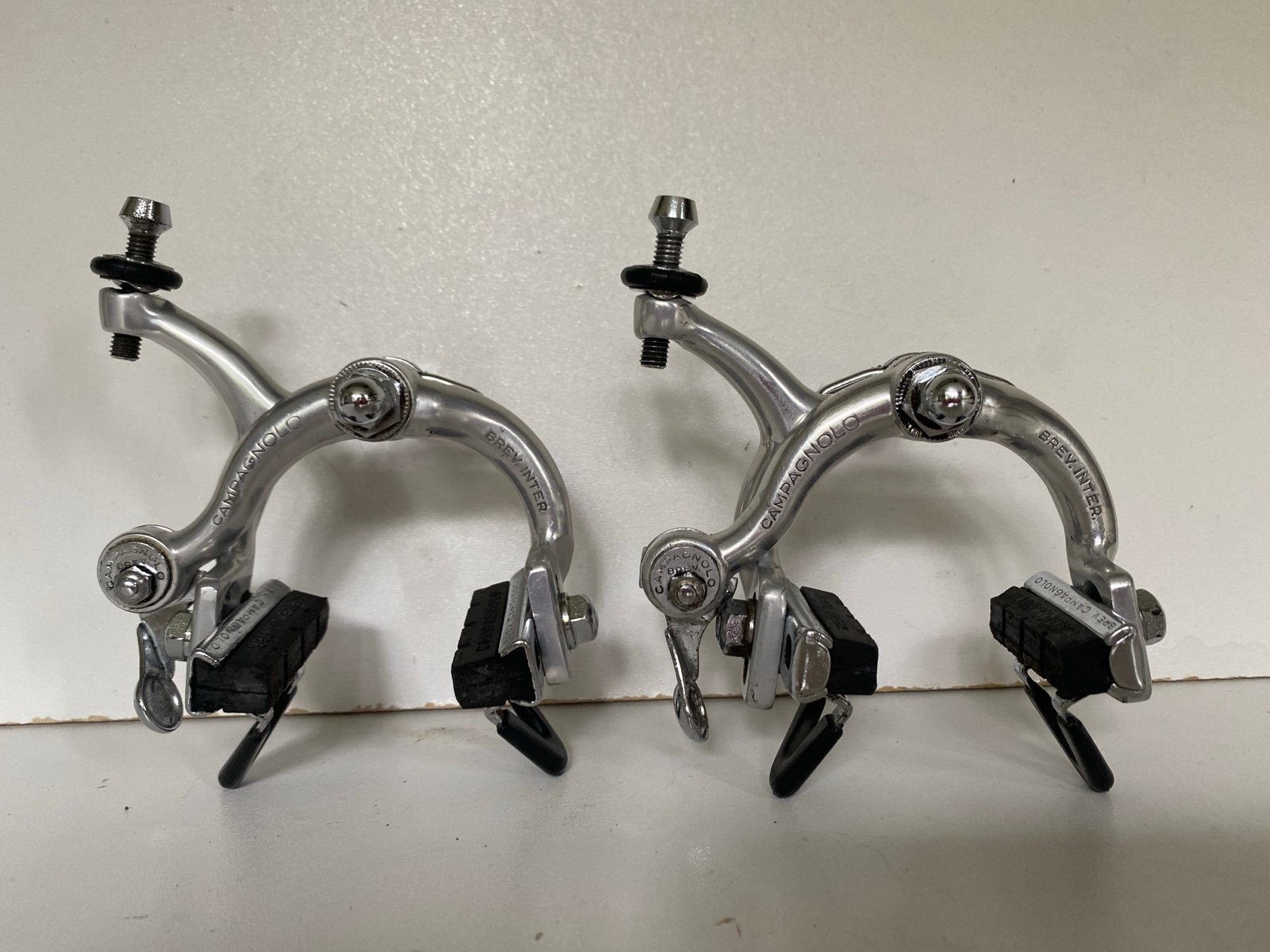 Campagnolo Brev. Inter Remmen - Vintage Racefiets Remset, Remmen, Gebruikt, Ophalen of Verzenden, Aluminium