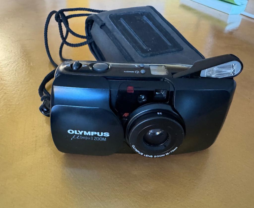 Analoog fotocamera Olympus, Ophalen of Verzenden, Zo goed als nieuw, Compact, Olympus
