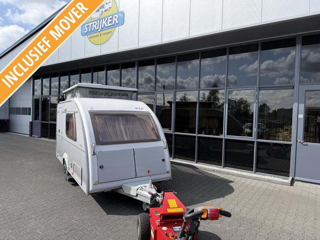 Kip Kompakt Special 37 KK Langslaper + Zit Solar Tent Luifel, Caravans en Kamperen, Luifel, Kip, Bedrijf, Treinzit