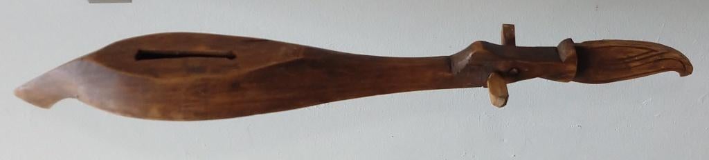 Indonesisch houtsnijwerk luitinstrument Batak, volgnr 42, Ophalen of Verzenden