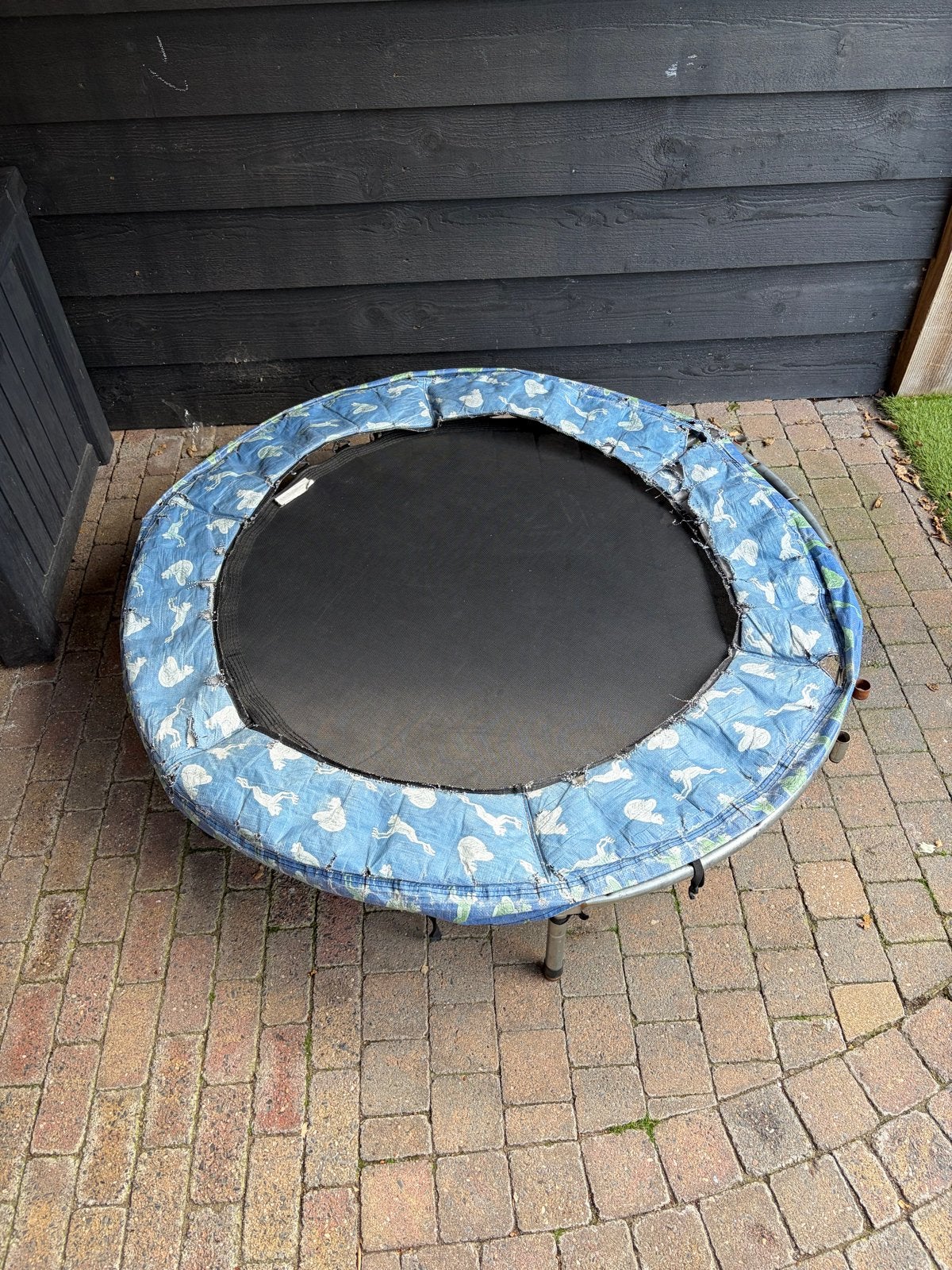 Gebruikte kleine trampoline voor kinderen, Ophalen, Gebruikt