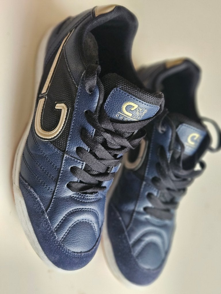 Cruyff sportschoenen / gymschoenen. Maat 41 / 7, Blauw, Sportschoenen, Ophalen of Verzenden, Zo goed als nieuw