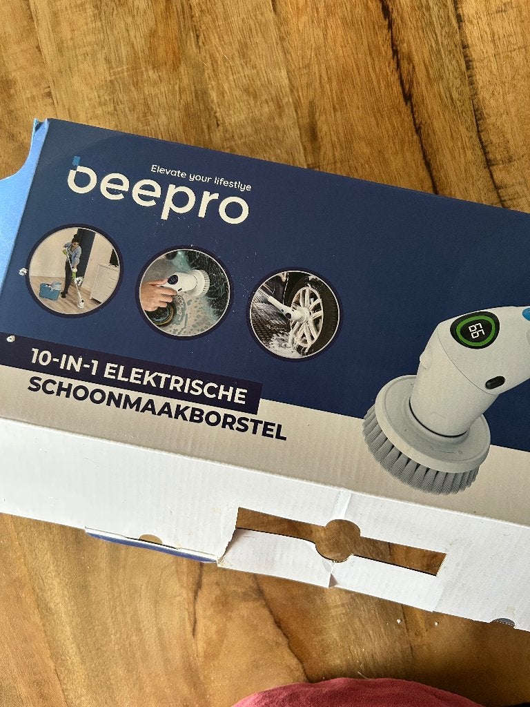 Elektrische schoonmaakborstel, Ophalen of Verzenden, Bezem of Borstel