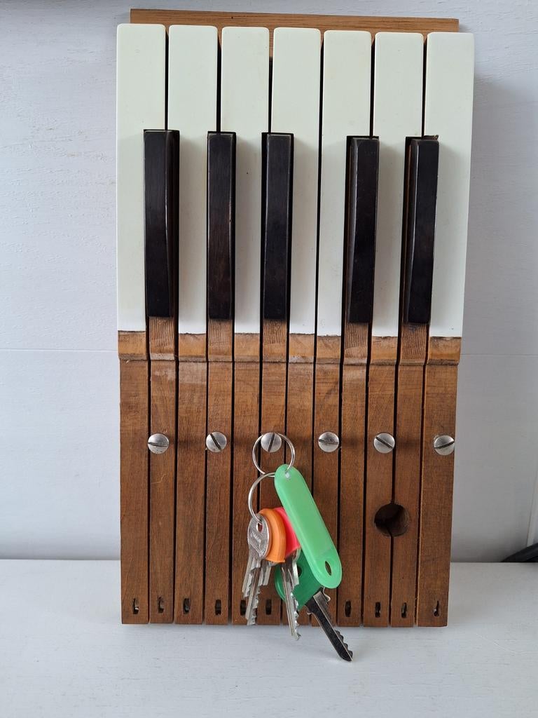 Sleutelhangers - echte pianotoetsen, Ophalen of Verzenden, Nieuw